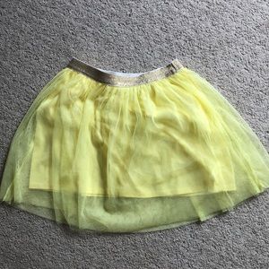 Yellow Tutu, size 5/6